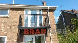 Bradfabs manufactured and installed this balcony in York