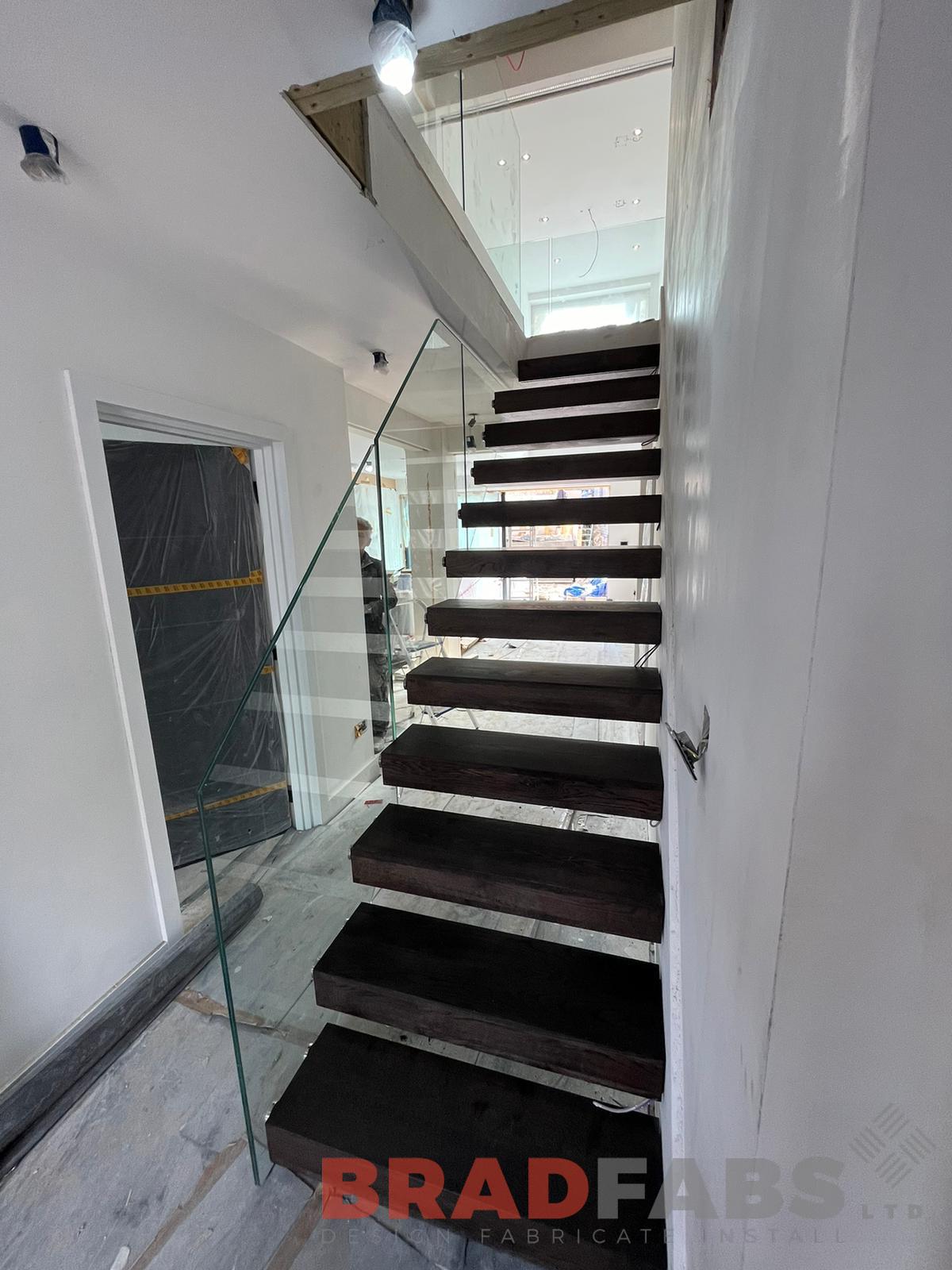 floating staircase bespoke by bradfabs