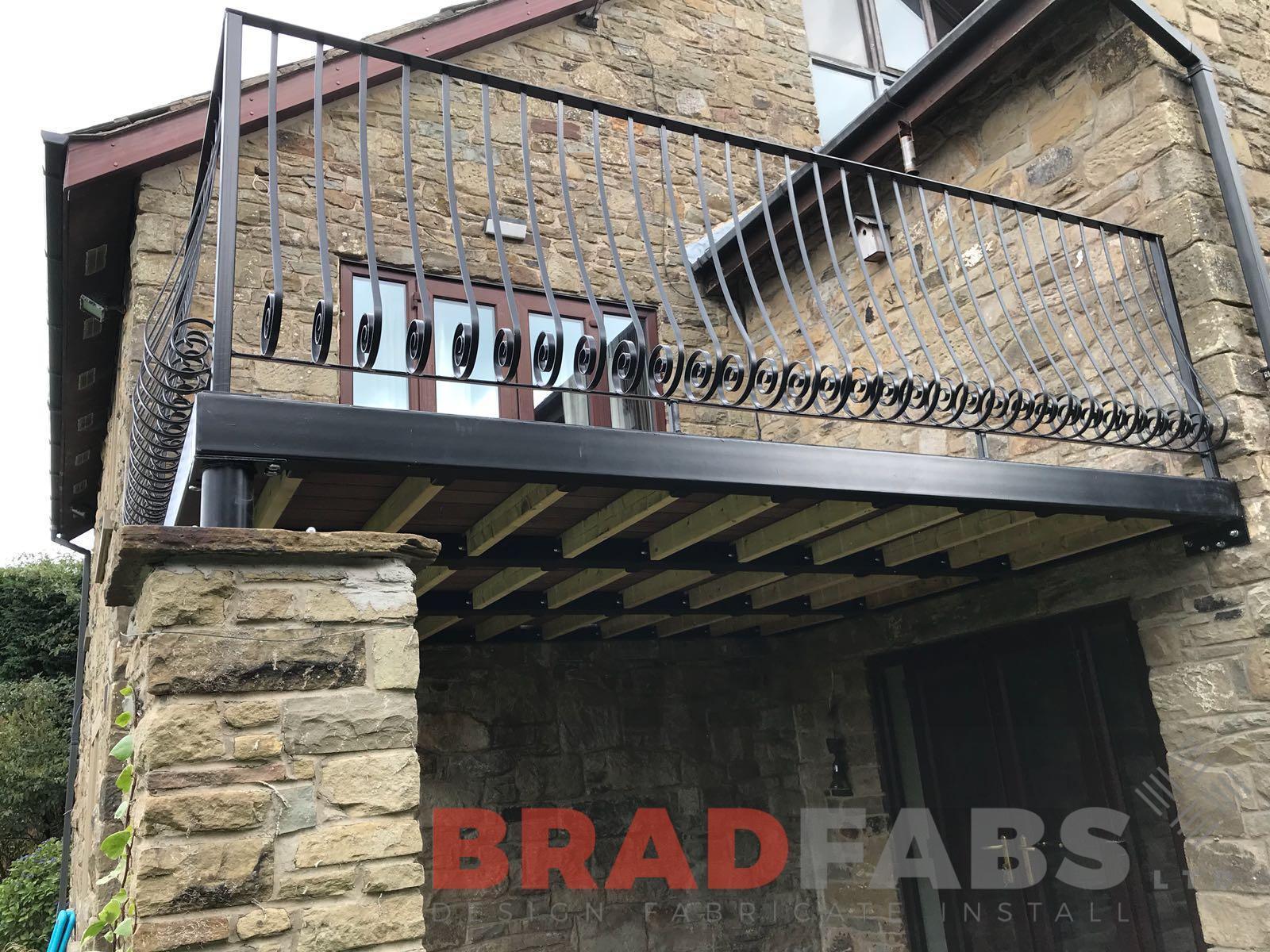 Metal Railing Balustrade Balcony by Bradfabs