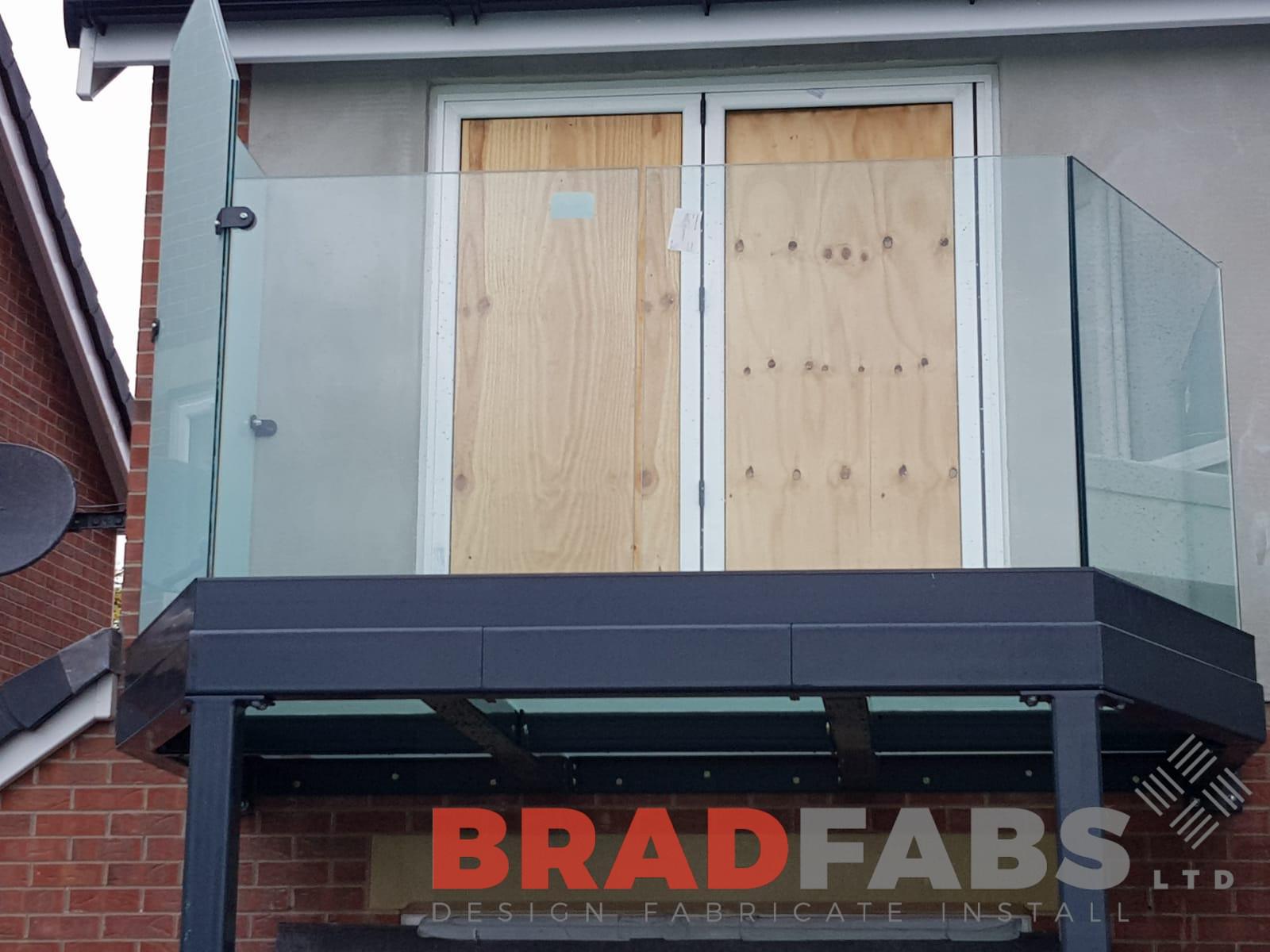 Infinity glass channel system, bespoke products by Bradfabs