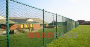 Bradfabs supplied and installed this metal mesh fencing
