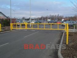 barriers installed and supplied by Bradfabs