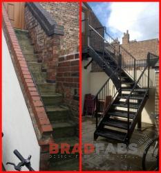 bradfabs are capable of making any one of fire escape