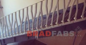 Steel Staircase Bespokely Fabricated in Leeds