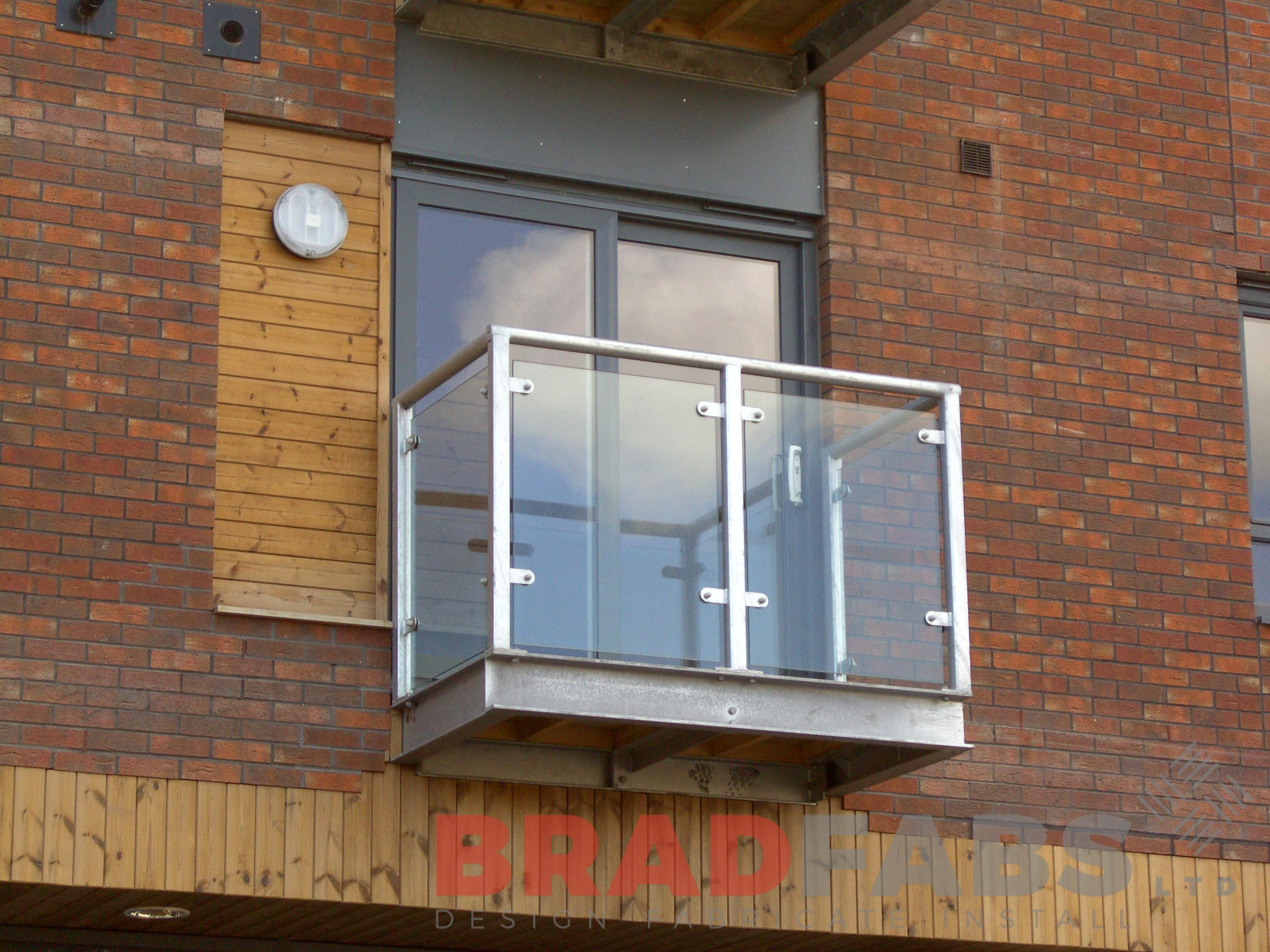 High Quanity Balconies fabricated by Bradfabs in England