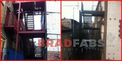 Fire Escape designed and installed