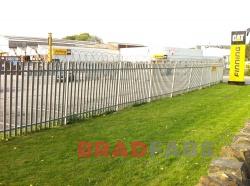 Palisade fencing installed in West Yorkshire
