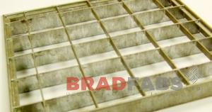 open mesh flooring panels fabricated in west yorkshire by bradfabs
