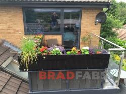 custom made balcony installed in Bury