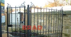 Bradfabs supplied and installed this railings